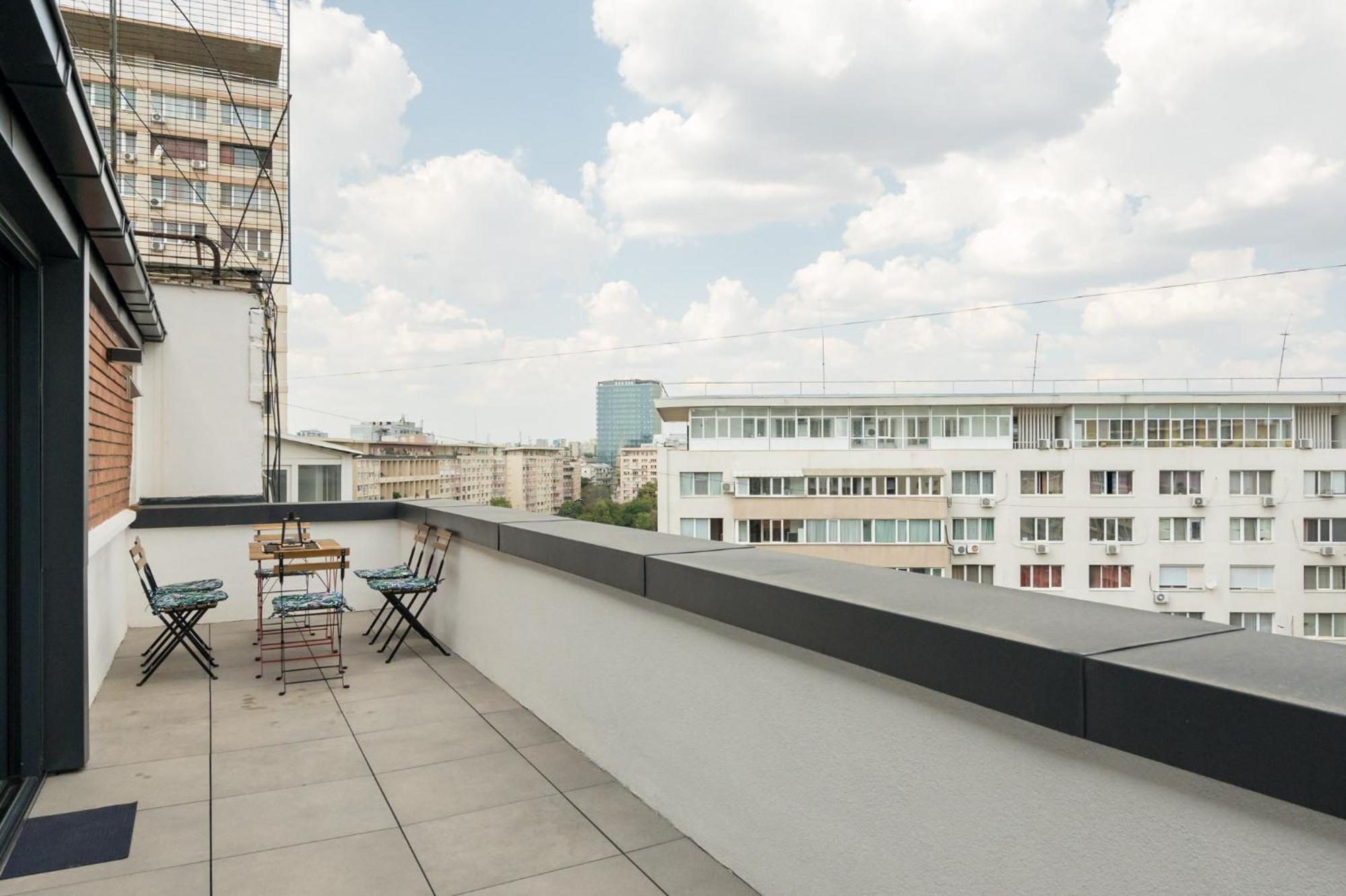 Mood Penthouse - 3Br Luxury Stay In Бухарест Екстер'єр фото
